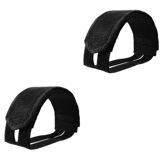 Outus 2 Pairs Kids Bicycle Feet Strap Pedal Straps for Fixed Gear Bike Universal Bicycle Fixed Strap Nylon Bike Pedal Straps Toe Clip Strap for Mountain, Road, Exercise Bikes, and MTB