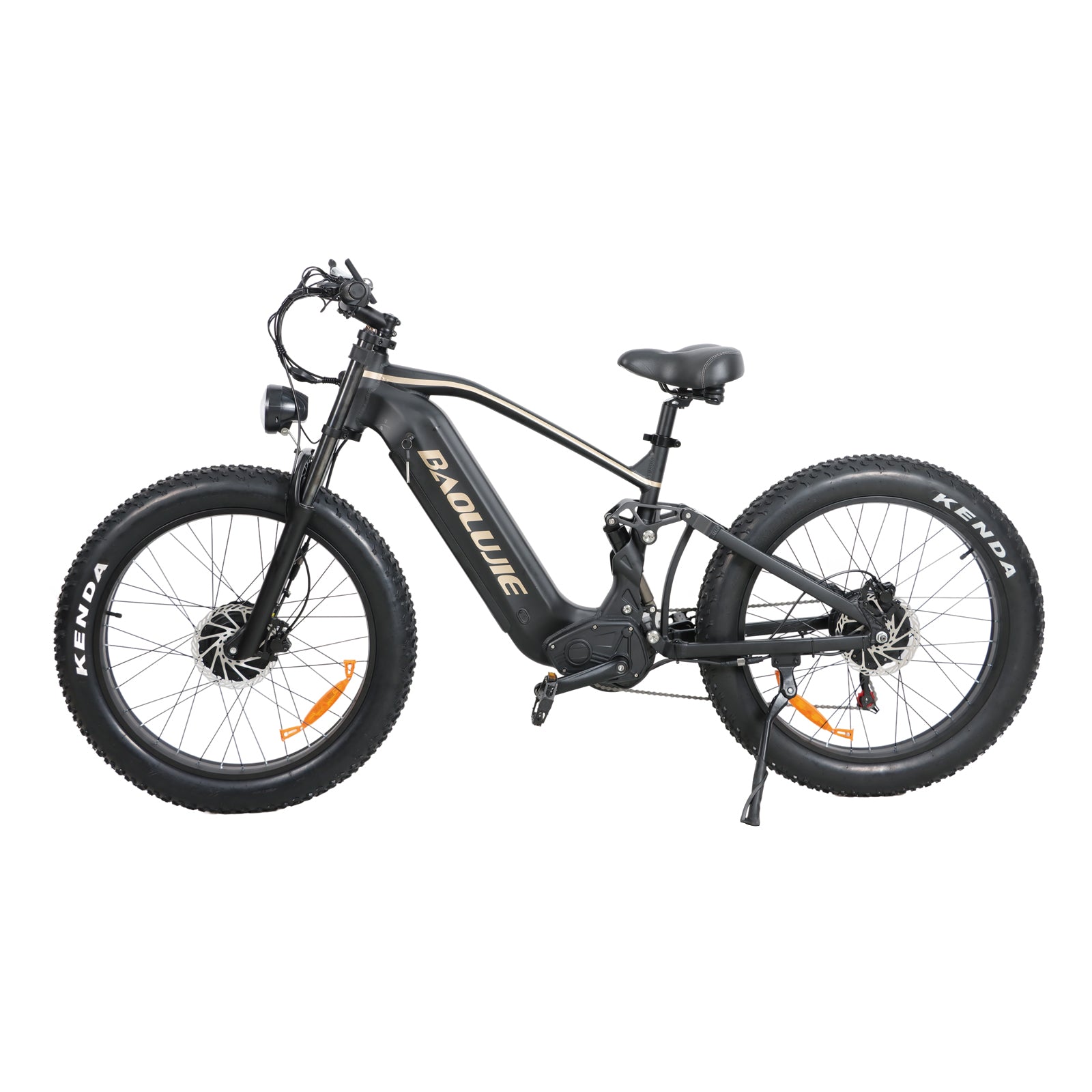 All-Wheel Drive 4000W Fat Tire E-Bike | 35 MPH Off-Road Electric Mountain Bike for Adults