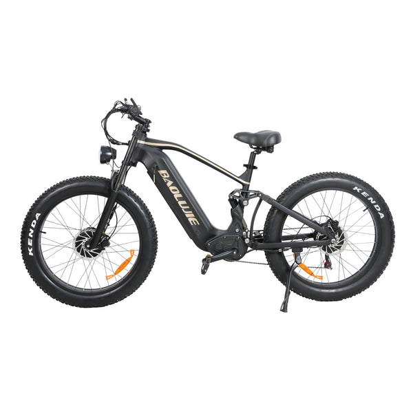 All-Wheel Drive 4000W Fat Tire E-Bike | 35 MPH Off-Road Electric Mountain Bike for Adults