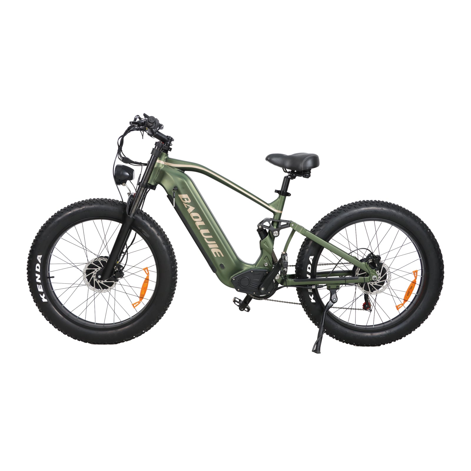All-Wheel Drive 4000W Fat Tire E-Bike | 35 MPH Off-Road Electric Mountain Bike for Adults