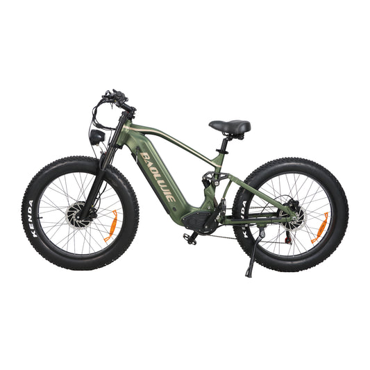 All-Wheel Drive 4000W Fat Tire E-Bike | 35 MPH Off-Road Electric Mountain Bike for Adults