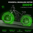 BAOLUJIE 2602 Dual Drive 2000W Mountain Electric Bike