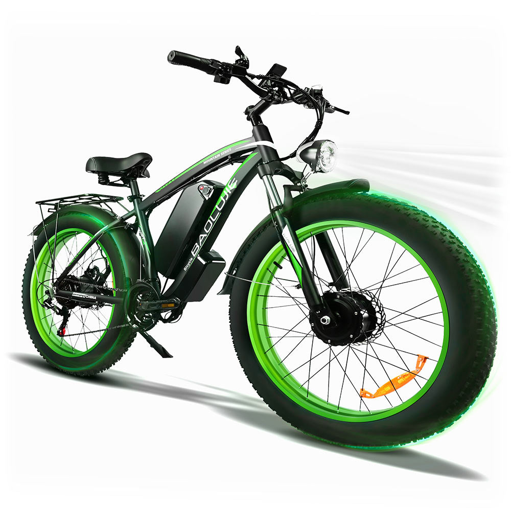 BAOLUJIE 2602 Dual Drive 2000W Mountain Electric Bike