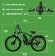 BAOLUJIE 2602 Dual Drive 2000W Mountain Electric Bike